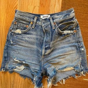 AGOLDE Dee super high rise short size 24